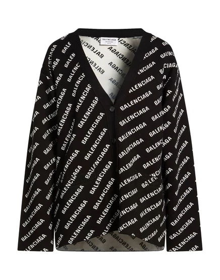 Женский кардиган Balenciaga Ibizen, черный