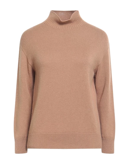 Женская водолазка S. Max Mara, верблюжая