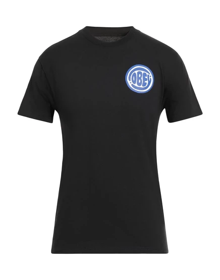 Мужская футболка Obey с логотипом, черная