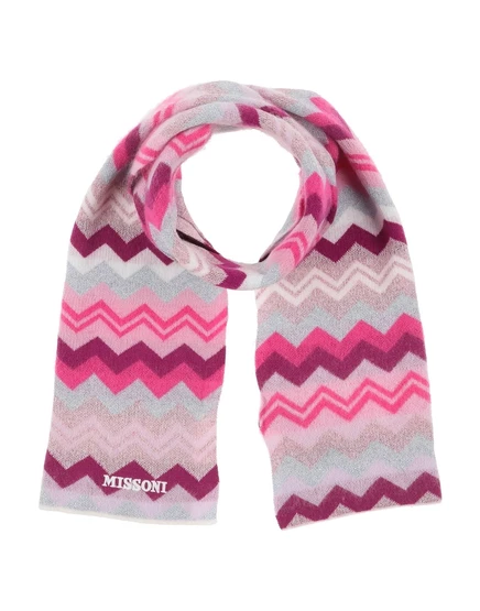 Детский шарф Missoni Kids Junior, лиловый