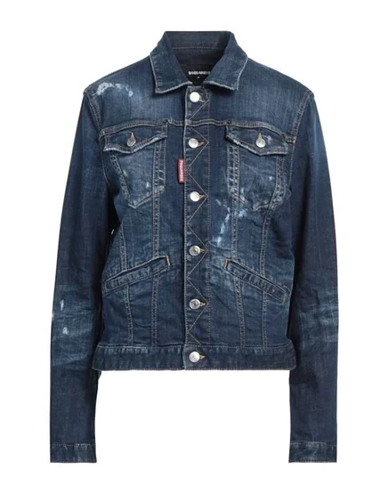 Женская джинсовая куртка DSquared2, синяя