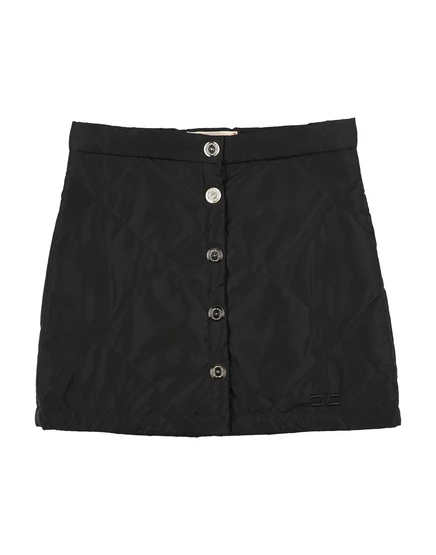Детская юбка Elisabetta Franchi Junior, чёрная