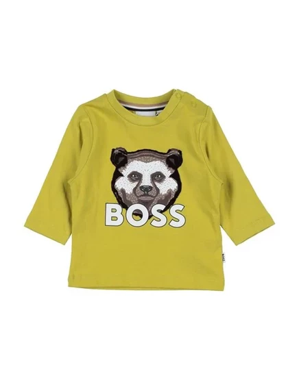 BOSS Футболка зелёный лайм