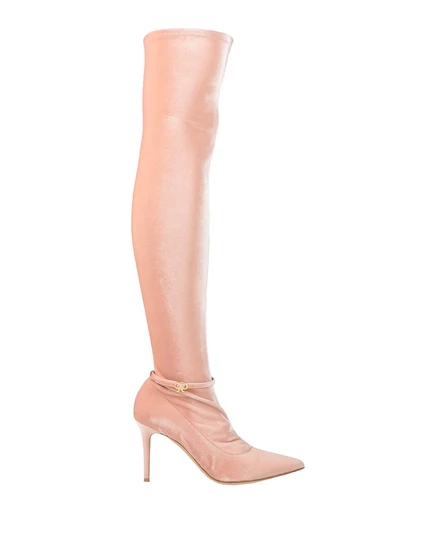 Женские ботфорты GIANVITO ROSSI WONDERWOMAN, розовые