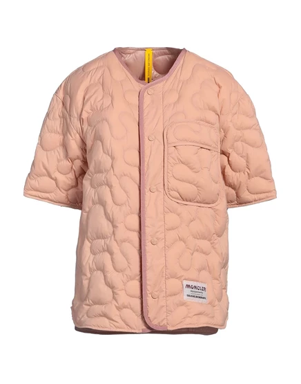 Женский пуховик Moncler x Salehe Bembury, светло-розовый