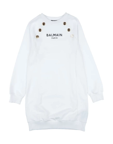 Детское платье Balmain, белое