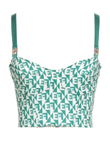 Женский корсет Elisabetta Franchi Lorenz_SP, зелёный