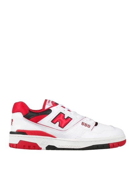 Мужские кеды New Balance BRACCIALIN, кожа, белые