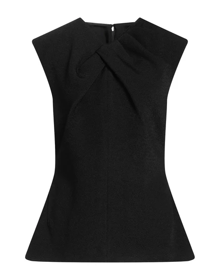 Женский топ Jil Sander Wonderwoman, чёрный