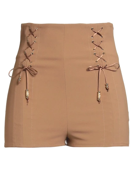 Женские шорты Elisabetta Franchi, верблюжьи