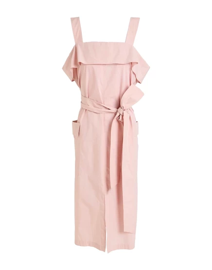 Женское миди-платье Weekend Max Mara, пудровое