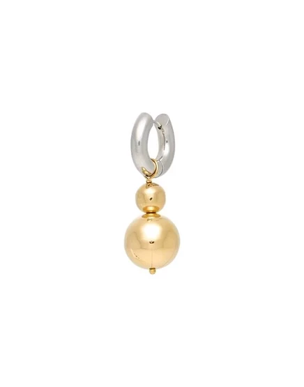 TIMELESS PEARLY Моносерьга серебристый