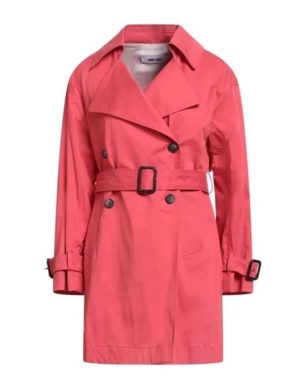 ANNIE PARIS Плащи и тренчи коралловый
