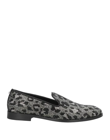 Мужские лоферы Versace, черные