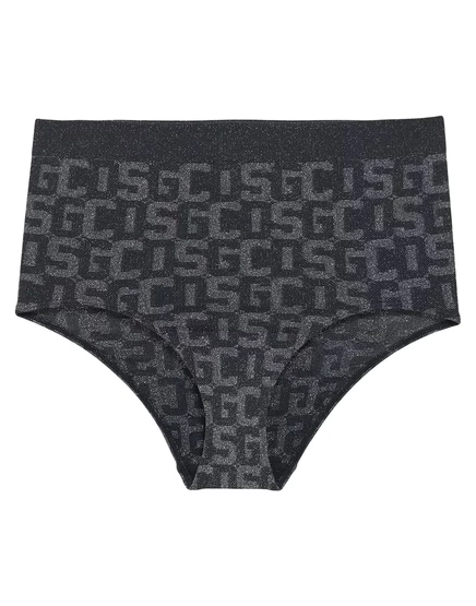 Женские трусы GCDS x Wolford Wonderwoman, графитовые