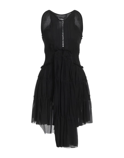 Женское асимметричное платье DSquared2 Ibizen, черное