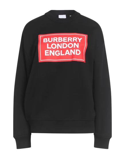 Женский свитшот Burberry Papermag, черный