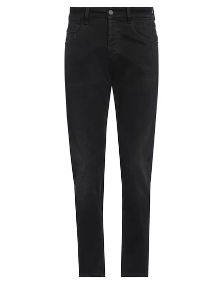 Мужские зауженные джинсы LARDINI, чёрные