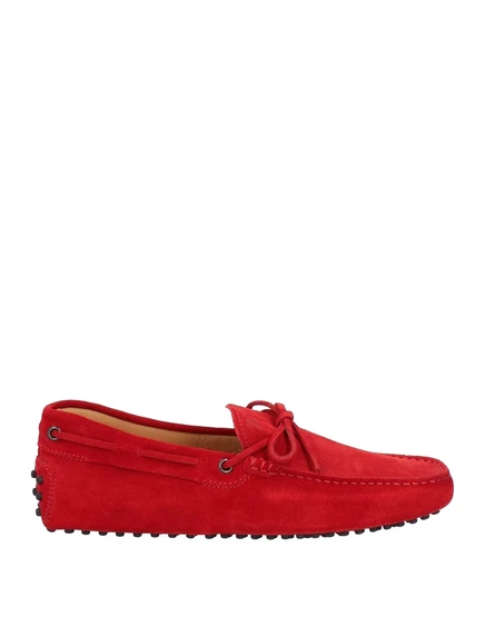 Мужские лоферы Tod's Lorenz_SP, замшевые, красные