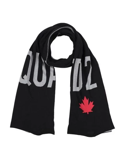 DSQUARED2 Шарф чёрный