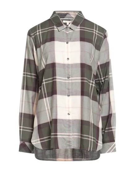 BARBOUR Pубашка зелёный милитари