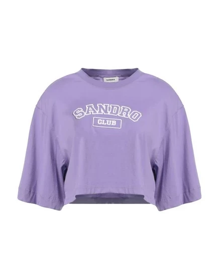 SANDRO Футболка фиолетовый