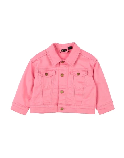 Детская джинсовая куртка Mini Rodini Junior, розовая