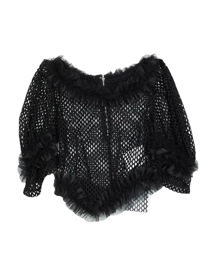 Женский топ COMME des Garçons Wonderwoman, черный