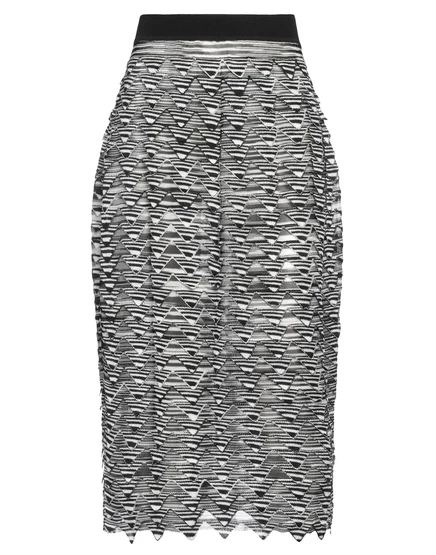Женская юбка Missoni Papermag клеш, чёрная