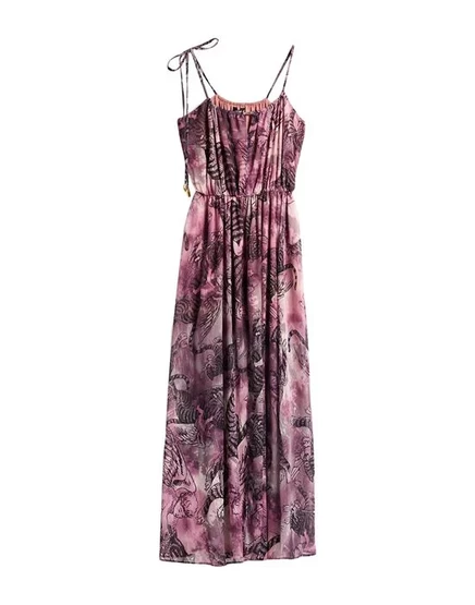 Женское длинное платье Just Cavalli, антично-розовое