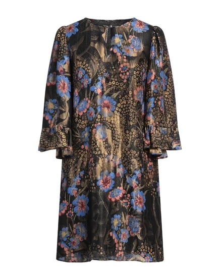 ETRO Короткое платье чёрный