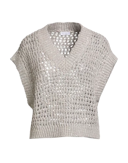 Женский джемпер Brunello Cucinelli PAPERMAG, серый
