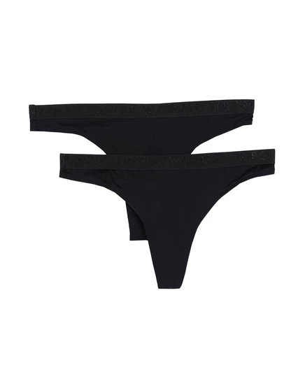 Женские стринги Emporio Armani Papermag, черные