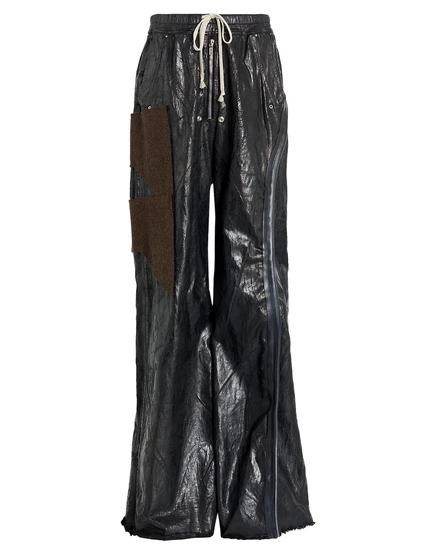 Мужские джинсы Rick Owens мешковатые, тёмно-коричневые