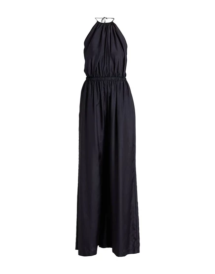 Женский комбинезон Jucca Jumpsuits, шелк, чёрный