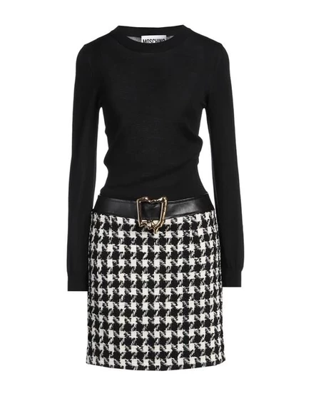 MOSCHINO Короткое платье чёрный