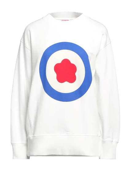 Женский свитшот Kenzo PAPERMAG хлопковый, белый