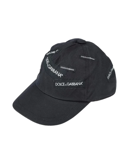 Мужская кепка Dolce & Gabbana Promotion Kid, чёрная