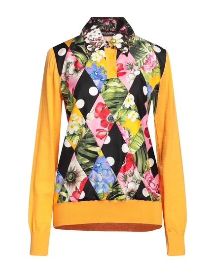 Женский свитер Dolce & Gabbana Lorenz_SP, мандариновый