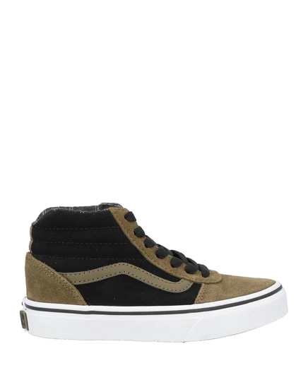 Мужские высокие кеды Vans KIDS, зелёный милитари