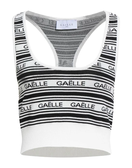Женский укороченный топ GAëLLE Paris WONDERWOMAN, черный
