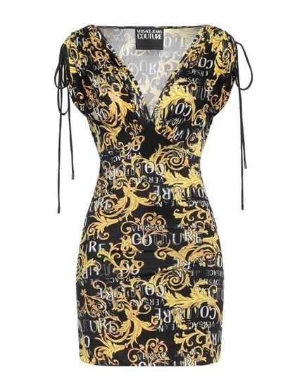 VERSACE JEANS COUTURE Короткое платье чёрный