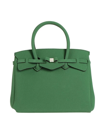 Женская сумка save my bag papermag неопрен, зелёная