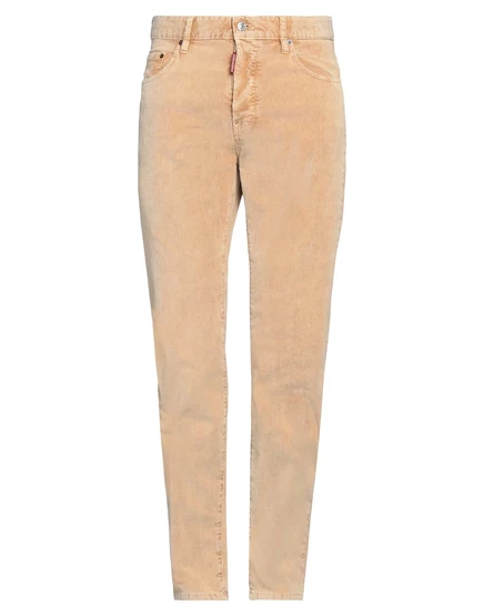 Мужские вельветовые брюки DSquared2 Lorenz_SP, бежевые
