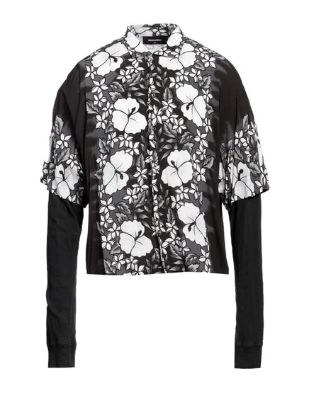 DSQUARED2 Pубашка чёрный