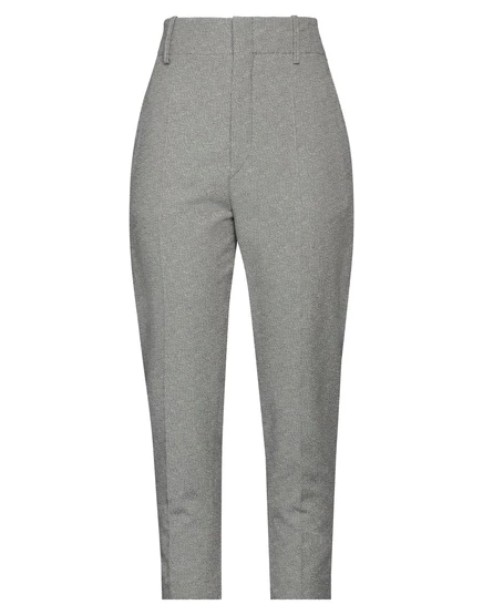 Женские брюки Isabel Marant Wonderwoman твидовые, серые