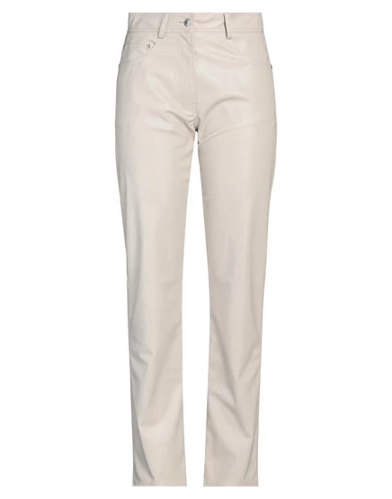 Женские брюки MSGM JADR, бежевые