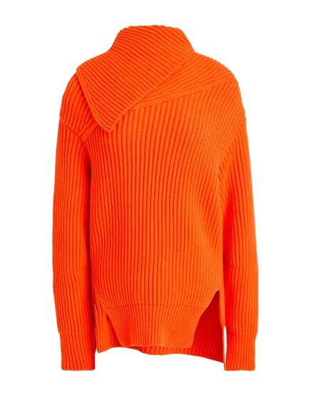 Женская водолазка Jil Sander Wonderwoman, оранжевая
