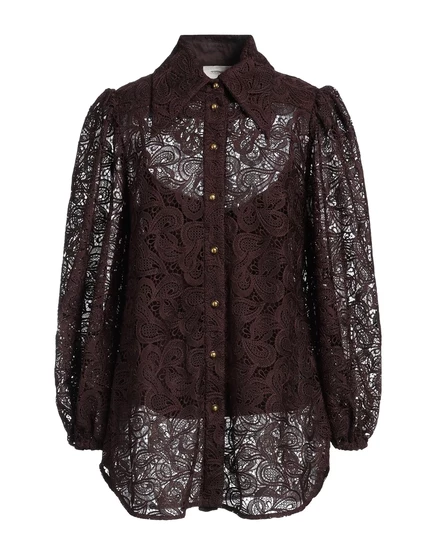 ZIMMERMANN Shirts шоколадный