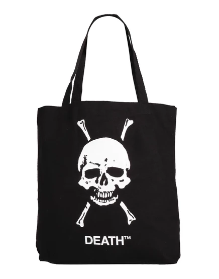 Женская сумка-шоппер Death Cigarettes PAPERMAG, черная